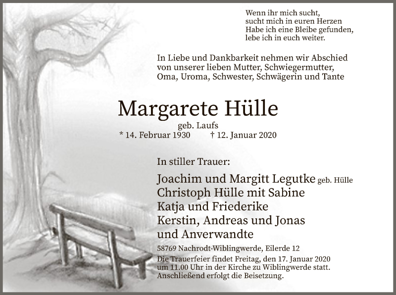 Margarete-Hülle