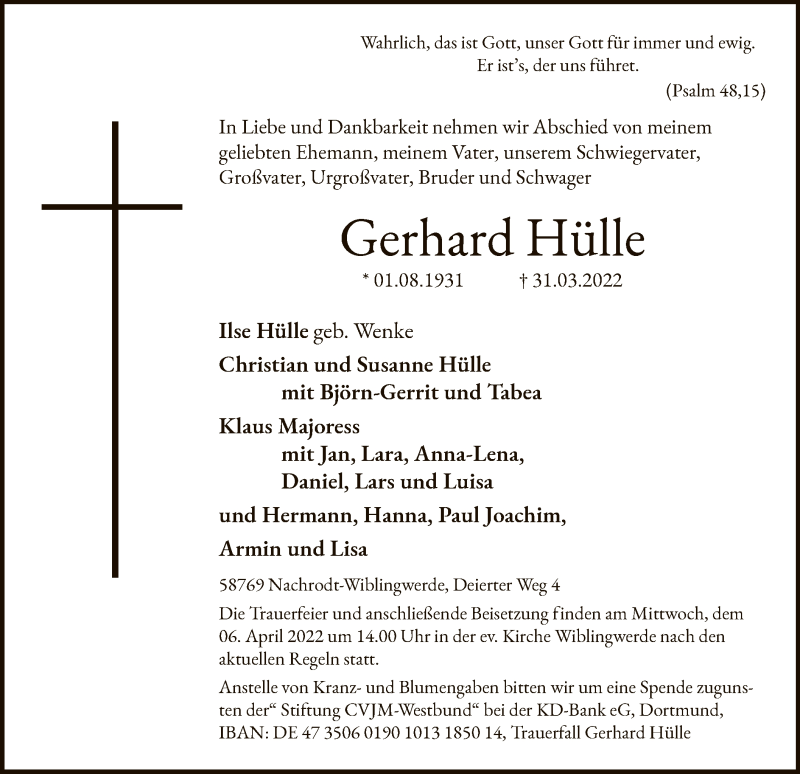 gerhard Huelle