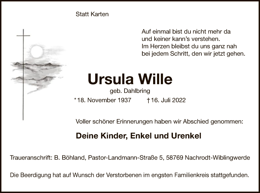 Ursula Wille
